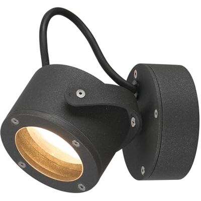 SLV SITRA 360 WL lampada da parete outdoor, TCR-TSE, IP44, antracite, GX53 max. 9W SLV SITRA 360 WL lampada da parete outdoor, TCR-TSE, IP44, antracite, GX53 max. 9W