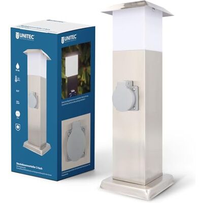 Unitec - 44245 - Silver - Lampione esterno Unitec - 44245 - Silver - Lampione esterno