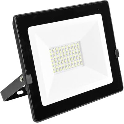 Gefom Proiettore a parete, Alluminio/Vetro temperato, incasso, 50 W, Nero Gefom Proiettore a parete, Alluminio/Vetro temperato, incasso, 50 W, Nero