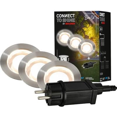 Briloner Connect to shine Kit di avvio - Faretti a incasso LED Briloner Connect to shine Kit di avvio - Faretti a incasso LED