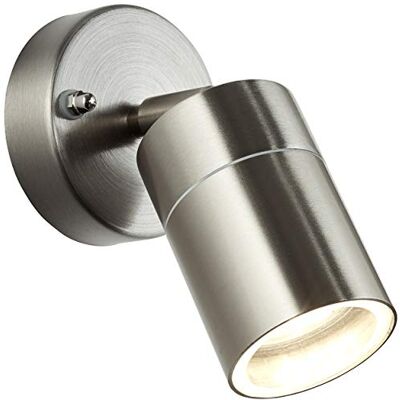 Brilliant Traver Faretto da parete per esterni, in acciaio INOX Brilliant Traver Faretto da parete per esterni, in acciaio INOX