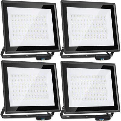 Aigostar Faretto LED da Esterno 70W 6300LM, Impermeabile IP65 6500K,4PCS Faretti LED Esterno Impermeabile IP65, 6500K Bianca Fredda, Faro led Esterno per Giardino, Cortile, Garage, Pareti Aigostar Faretto LED da Esterno 70W 6300LM, Impermeabile IP65 6500K,4PCS Faretti LED Esterno Impermeabile IP65, 6500K Bianca Fredda, Faro led Esterno per Giardino, Cortile, Garage, Pareti