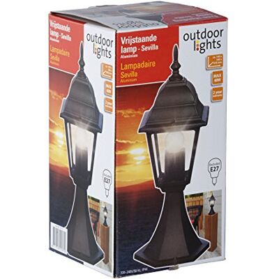 PartyFunLights Party Fun Lights Luci esterne 41 centimetri 230V Siviglia Lampada da parete con la lampadina a LED E27, elettrico PartyFunLights Party Fun Lights Luci esterne 41 centimetri 230V Siviglia Lampada da parete con la lampadina a LED E27, elettrico