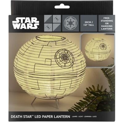 Paladone Lampada da scrivania con lanterna della morte Nera di Star Wars, licenza ufficiale Disney, decorazione luminosa e regali per uomini e fan del film Lucas Paladone Lampada da scrivania con lanterna della morte Nera di Star Wars, licenza ufficiale Disney, decorazione luminosa e regali per uomini e fan del film Lucas