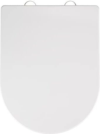 Wenko Sedile WC Calla, Termoplastica, 35.5 x 47 cm, Bianco