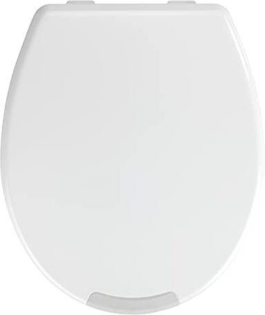 Wenko Sedile WC Secura Comfort, antibatterico, rialzata, Termoindurente, 3737 x 7 x 4443.5 cm, Bianco