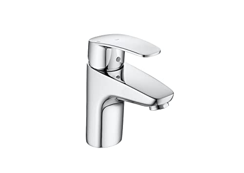 Roca A5 A3198 C00, miscelatore monocomando per lavabo con scarico automatico, cold start