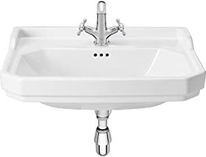 Roca Lavabo Carmen porcellana forato 1 foro bianco 650x480