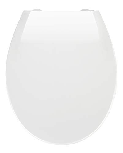 Wenko Sedile WC Premium Kos bianco, chiusura ammortizzata, Termoplastica, 37 x 44 cm, Bianco