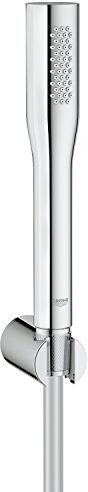 Grohe Euphoria Cosmopolitan Set Manopola Stick, Monogetto, Supporto a Parete Fisso, Flessibile Doccia 1.750Mm, Ecojoy, Cromo