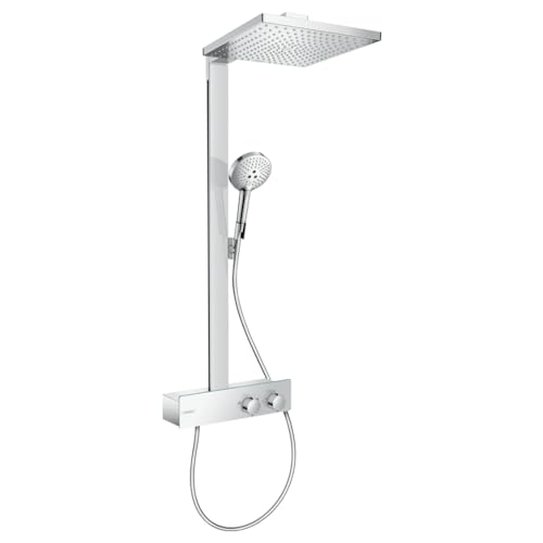 Hansgrohe Raindance E Colonna doccia 300 1 getto con ShowerTablet 350, cromo,