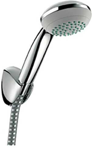 Hansgrohe Crometta 85-Set Doccia con doccetta, 1,60 m, Cromato, Argento, 1 Spray