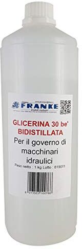 Franke Olio di glicerina bidistillato 30 Bè 1 kg per il governo di macchinari idraulici