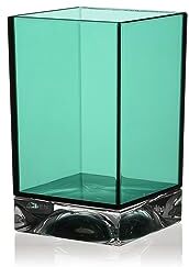 Kartell Boxy Porta Spazzolino, Verde Acqua Marina, 7x7x12 cm