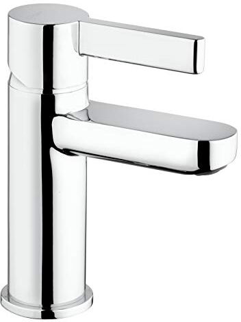 Paini Sofia 211 Rubinetto Miscelatore Bagno Monocomando con Scarico Clic Clac per Lavabo, finiture Cromate e brillanti, Design accattivante, interamente prodotto e lavorato in Italia