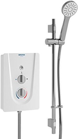 Bristan SM385 8,5 kW,  Smile-Doccia elettrica da 3, colore: bianco