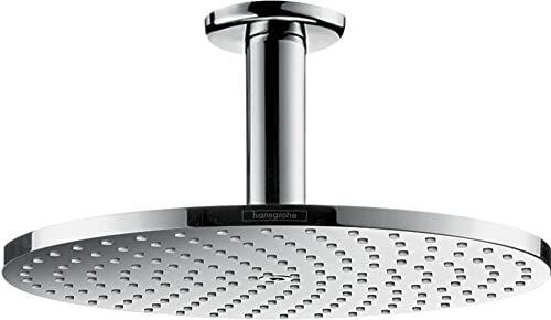 Hansgrohe Raindance S Soffione doccia 240 1 getto PowderRain con connessione soffitto, cromo,