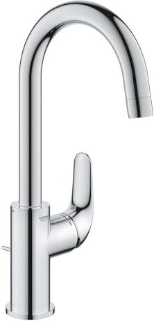 Grohe Swift Miscelatore monocomando per lavabo, Taglia L, cromo,