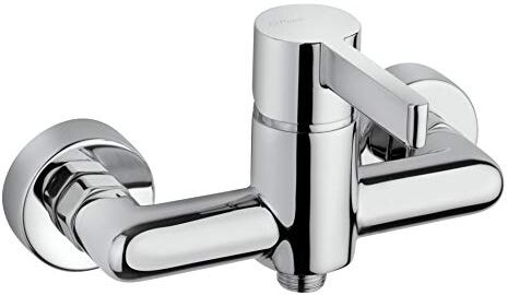 Paini Sofia 511 Rubinetto Miscelatore Bagno Monocomando per Doccia, Parete Esterna, finiture Cromate e brillanti, Design accattivante, interamente prodotto e lavorato in Italia