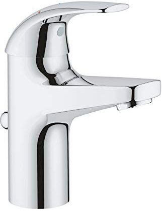 Grohe Start Curve Miscelatore Monocomando per Lavabo, Argento