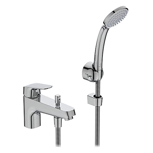 Ideal Standard Ceraflex, Miscelatore esterno per vasca o doccia con accessori, Cromato