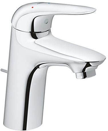 Grohe Miscelatore Monocomando per Lavabo Taglia S Eurostyle New Leva Chiusa, Cromo