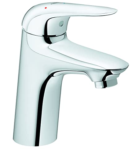 Grohe Wave Miscelatore Monocomando per Lavabo, Taglia S, Argento