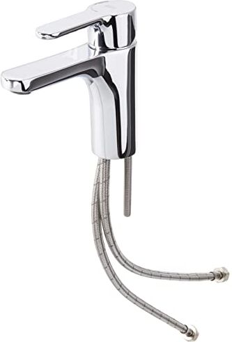 Roca , L20 XL, Rubinetto monocomando per lavabo con corpo liscio, Cold Start,