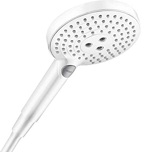 Hansgrohe Raindance Select S Doccetta 120 3 Tipi di Getto Bianco Opaco, ‎