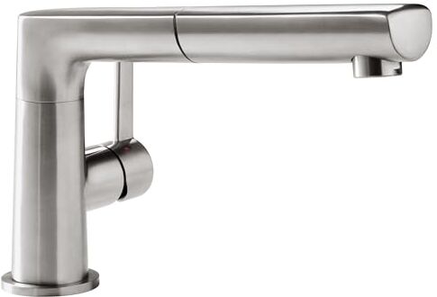 Villeroy & Boch VB-9268 00 LC, Rubinetto per lavello da cucina SORANO SHOWER, Brushed steel