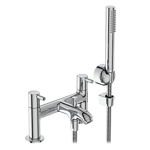 Ideal Standard Ceraline, Miscelatore doppio comando per vasca da bagno, Cromato