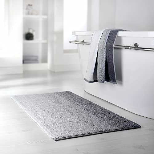 Dyckhoff Tappetino da Bagno, Cotone, Grigio, 70 x 120 cm