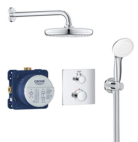 Grohe Set Doccia Tempesta 210, Cromo, 210 mm