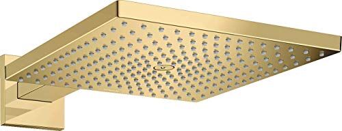 Hansgrohe Raindance E Soffione doccia 300 1 getto con braccio doccia, oro lucido,