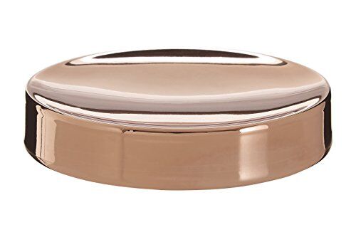 PREMIER Housewares Clara portasapone, in Acciaio Inox, Oro Rosa, 11 x 11 x 2 cm