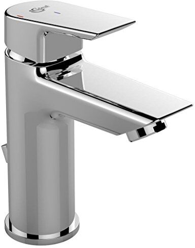 Ideal Standard Ceramix, Miscelatore monocomando per lavabo, Con Bluestart, Cromato