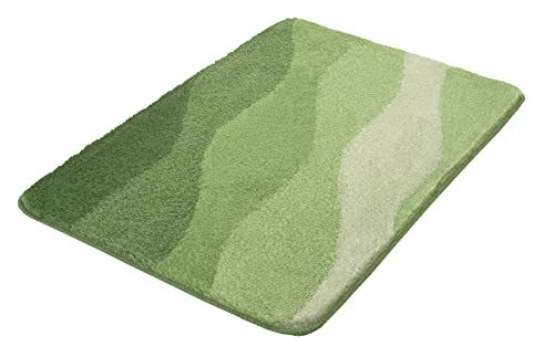 Kleine Wolke Tappeto da bagno Malena colore: menta, materiale: 100% poliacrilico, dimensioni: 70 x 120 cm