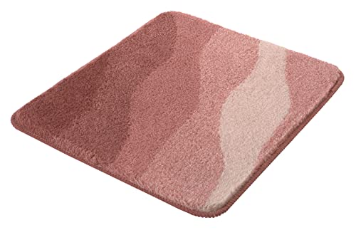 Kleine Wolke Tappeto da bagno Malena colore rosa chiaro, materiale: 100% poliacrilico, dimensioni: 50 x 60 cm