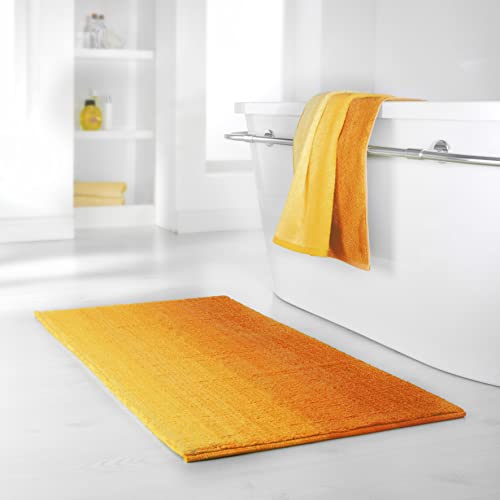 Dyckhoff Tappetino da Bagno, Cotone, Giallo, 60 x 100 cm