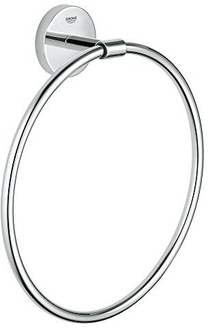 Grohe Porta Salviette ad Anello, Grigio(Cromo), Large