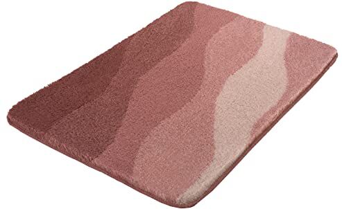 Kleine Wolke Tappeto da bagno Malena colore rosa chiaro, materiale: 100% poliacrilico, dimensioni: 60 x 90 cm