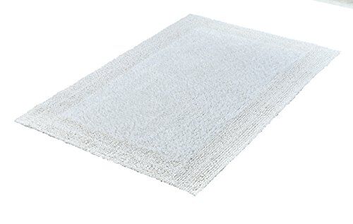 Kleine Wolke Tappeto Da Bagno Cotone Bianco 70 x 120 cm