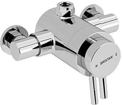 Bristan Prism esposti concentrici top valvola di scarico per doccia, cromato