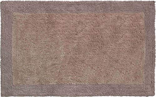 Grund Luxor Tappeto per Il Bagno, Cotone Organico, Marrone, 70x120 cm