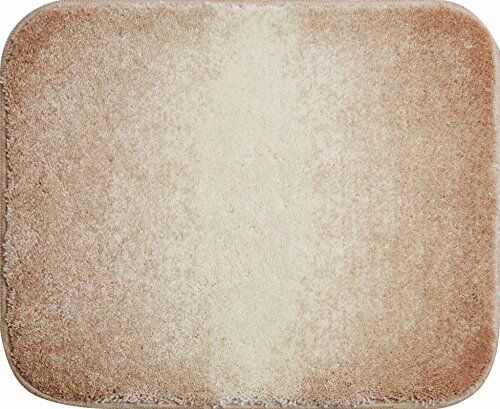 Grund Moon Tappeto per Il Bagno, Poliacrilico Supersoft, Beige, 50x60 cm