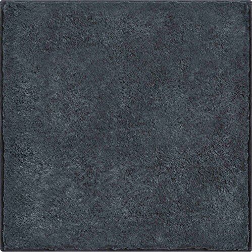 Grund Tappeto da Bagno in Filato Organico, 100% Cotone Biologico, Ultra Morbido, Antiscivolo, Certificato Öko-Tex, CALO, Cotone, Calo Anthrazit, 60 x 60 cm