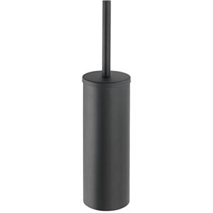 Wenko Set da toilette Bosio Black, montaggio a parete, 9x40,5x13cm, incl. materiale per il montaggio, acciaio, nero opaco Wenko Set da toilette Bosio Black, montaggio a parete, 9x40,5x13cm, incl. materiale per il montaggio, acciaio, nero opaco