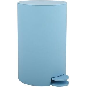 MSV Pattumiera Cosmetica Modello Osaki 3 Litri, Coperchio, Pattumiera a Pedale per Bagno, Compatta, Spazi Ridotti, con Contenitore Interno Rimovibile, Azzurro MSV Pattumiera Cosmetica Modello Osaki 3 Litri, Coperchio, Pattumiera a Pedale per Bagno, Compatta, Spazi Ridotti, con Contenitore Interno Rimovibile, Azzurro