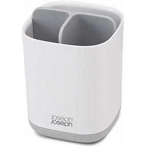 Joseph Joseph EasyStore- Porta Spazzolino, Dentifricio, Compatibile con Spazzolini Elettrici e Tradizionali, 3 Scomparti, Contenitore da Bagno Smontabile- Medio, Grigio/Bianco Joseph Joseph EasyStore- Porta Spazzolino, Dentifricio, Compatibile con Spazzolini Elettrici e Tradizionali, 3 Scomparti, Contenitore da Bagno Smontabile- Medio, Grigio/Bianco