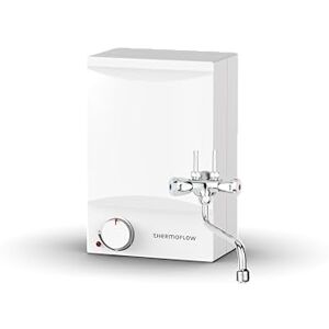 Thermoflow SETO Serbatoio da 5 Litri con Rubinetto QMIX10, Bianco Thermoflow SETO Serbatoio da 5 Litri con Rubinetto QMIX10, Bianco